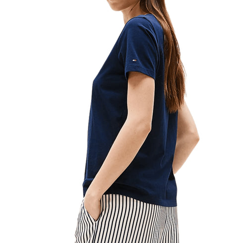 Tommy Hilfiger T-shirt Tommy Hilfiger - T-shirt con logo ricamato XS  - Francavilla Moda